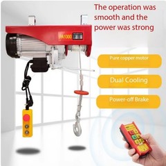Small Wire Rope Electric Winch Hoist; Small Lifting Hoist