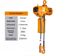 Electric Hoist Winch Trolley Lifting Equipment Crane Electric Chain Hoist
