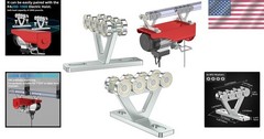 Rust Resistant 8 Wheel Hoist Trolley Assembly – Reliable Heavy Lifting System