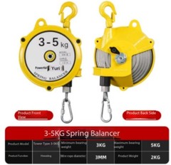 1-100KG Spring Balancer Tool Holder with Hook and Rope Balancer Balancer