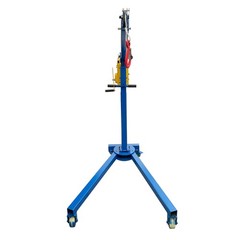 Small Portable Foldable Hoist Hand-cranked Lifting Machine Folding Hand Crane
