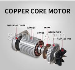 PA200 Mini Electric Hoist 220V Household Crane Pure Copper Motor Small Hoist