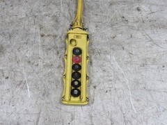 P & H 1/2 Ton Electric Chain Hoist 1000 lb 12′ Lift 460V W/7′ Pendant