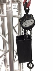 1 Ton 2000 LB Hand Chain Block Manual Hand Hoist with 26′ Lift DJ Trussing Truss