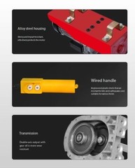 Electric Hoist Home Use Small Crane Lifting Machine Winch Hoist Crane 220V