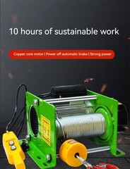Small Electric Hoist 200-1000kg Mini Hoist 220v Household Use