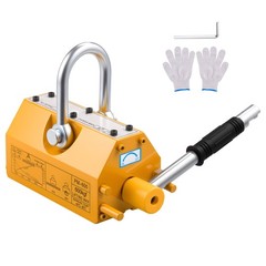Heavy Duty Magnetic Lifter 1320 lbs w/ Release Handle & Hook