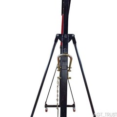 AGT Portable Shop Lift Hoist 1Ton Gantry Crane Adjustable Attachment 2000LB
