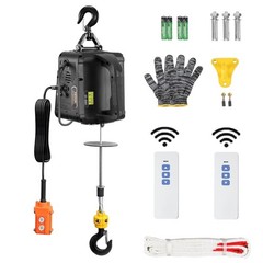 1500W Hoist Winch with 200ft Wireless Remote – 3 Control Modes, 1100lbs Lift