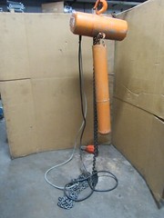 CM LODESTAR ELECTRIC CHAIN HOIST MODEL RT 3TON 6000LBS 1HP 208-240/440-480V 3PH
