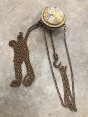 Cyclone CM Chain Hoist 1/2 Ton Model M Chisholm Moore Tonawanda NY