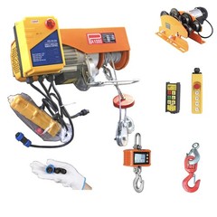 Electrical Adjustable Gantry Crane with Electrical Hoist and Trolley 2200 Lbs…