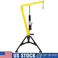 Hydraulic Pickup Truck Crane ,360°Swivel, Hitch Mounted Crane ,1000 Lbs Capacity