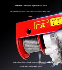 Household Miniature Electric Hoist 220V Small Crane Hoist Decoration Crane