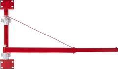 Wall Mount Jib Crane, 1320 lbs Max Load Capacity Electric Scaffolding Lift, E…