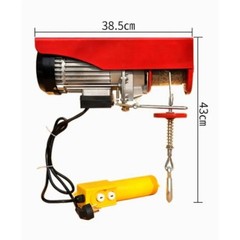 Electric Hoist Home Use Small Crane Lifting Machine Winch Hoist Crane 220V