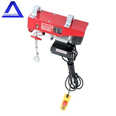 Electric Hoist, 440lbs 110V with 328 ft Wireless & 14 ft Wired Remote Control