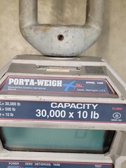 Porta-Weigh X-Plus MSI-4300 30,000 X 10 lbs Portable Hanging Crane Scale