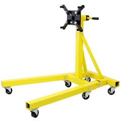 Folding Engine Stand 2000 LBS Capacity Motor Hoist 360 Degree Adjustable