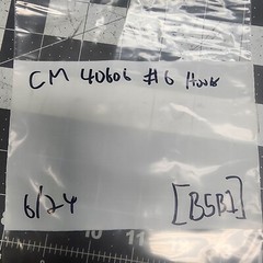 CM 40606 STEEL BOTTOM 3 TON HOOK FOR 4ZX63, 4ZX70, 4ZW68, 4ZW73, & 4ZW74 [B5B1]