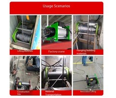 Electric Winches Electric Hoists Home-Use Cranes Quick-Lifting Small Cranes