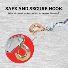 2 Ton Come Along Winch Dual Gear Power Puller