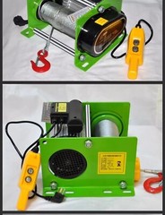 Electric Winch 30M Steel Wire Rope Windlass Elevator Household Building Crane