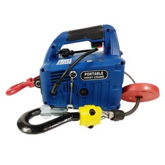 110V Wire-controlled and remote-controlled Electric Hoist 450KGX7.6M