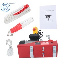 880lbs Electric Hoist with 14FT Wired Remote Control,20-40FT Lifting Height 110V