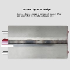 400kg Permanent Magnet Lifter Magnet Chuck Crane Magnetic Lifting Device