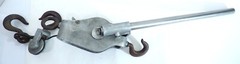 Cadillac Winch Ratcheting Hoist Come A Long 19 ft Cable 1 Ton Capacity