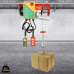 Electric Cable Hoist Crane Winch Garage Lift 1320/550/880/440/1800/2200/660lbs