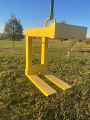 Caldwell 95-10-48 Fixed Fork Pallet Lifter 10 Ton 20K Cap 48″ L x 10″ W Forks