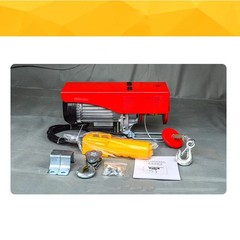 100/200 Kg Electric Hoist Wire Rope Suspension Crane, Electric Winch 220V
