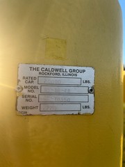 Caldwell 95-10-48 Fixed Fork Pallet Lifter 10 Ton 20K Cap 48″ L x 10″ W Forks