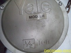 Yale ½ Ton Model LH Manual Coffing Hoist Chain