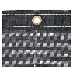 Buyers Products 3008210 Standard Duty Tarp, 7 X 15 Ft, 10 Mil, Black, Pvc