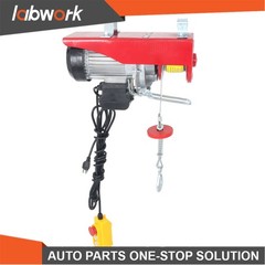 Labwork Electric Hoist 1320lbs Crane Winch with 14FT Wired Remote Control 110V