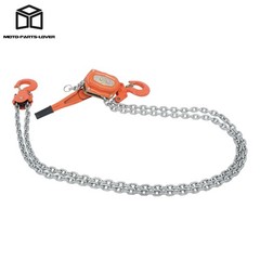 6T/13200LBS G80 Ratchet Hoist 10ft Lifter Alloy Steel Lever Block Chain Hoist