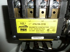 ⭐NEW⭐ P&H HARNISCHFEGER 479U196-D16 REVERSING CONTACTOR Size-1 30-Amp 30A 24V