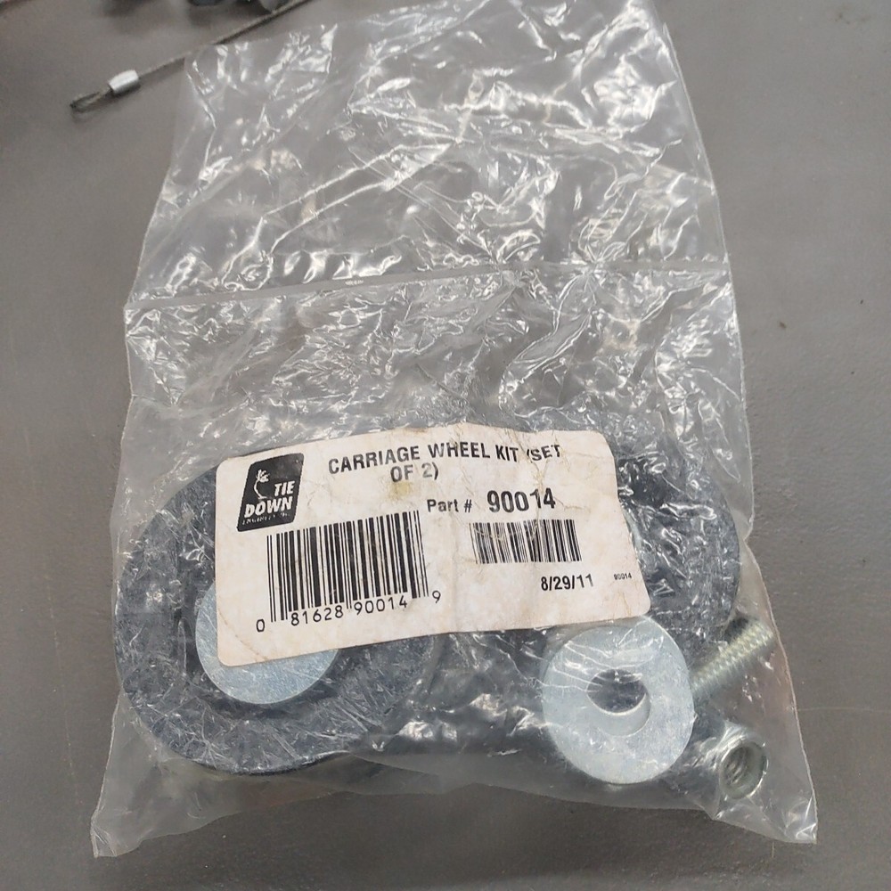 TranzSporter 90014 Carriage Wheel Kit – Fits: TP-250 & 400 Shingle Hoist Units