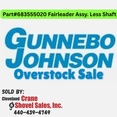New Gunnebo Johnson Fairleader Assembly Less Shaft