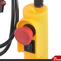 Mini Electric Hoist 440lbs/200kg 6.6ft/2m Wired Remote Control 110v
