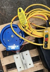 Demag Hoist DKUN 10-1000KV1, SWL 2/1 : 2500LBS, 3-PH, 4,82HP, 3380 RPM, 60 HZ