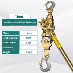Multifunctional Tightener Tensioner Wire Rope Tightener Clamping Device