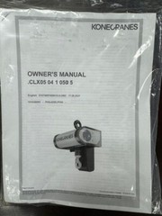 KONE Crane Electric Chain Hoist with Motorized Trolley, Never Installed or Used