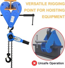 Vertical Beam Clamp 2200lbs 1 Ton Working Load Limit