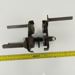 CM Series 633 1 Ton (2000lb) Manual Push-Pull Hoist Trolley 3 to 8″ Beam