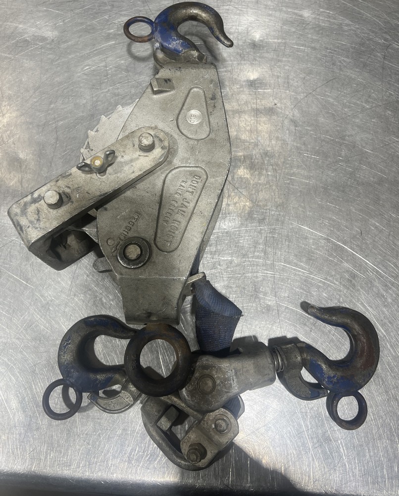 Lug-All Hoist Lincoln Precision Model 4 2000 Lb Single Rig 4000lb Double Rig