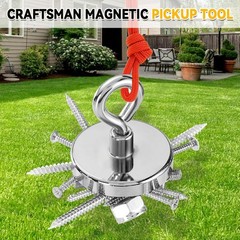 DIYMAG Magnet 2 Inches 350 Lbs Strong Magnets 50mm(2 inches), Single Hole